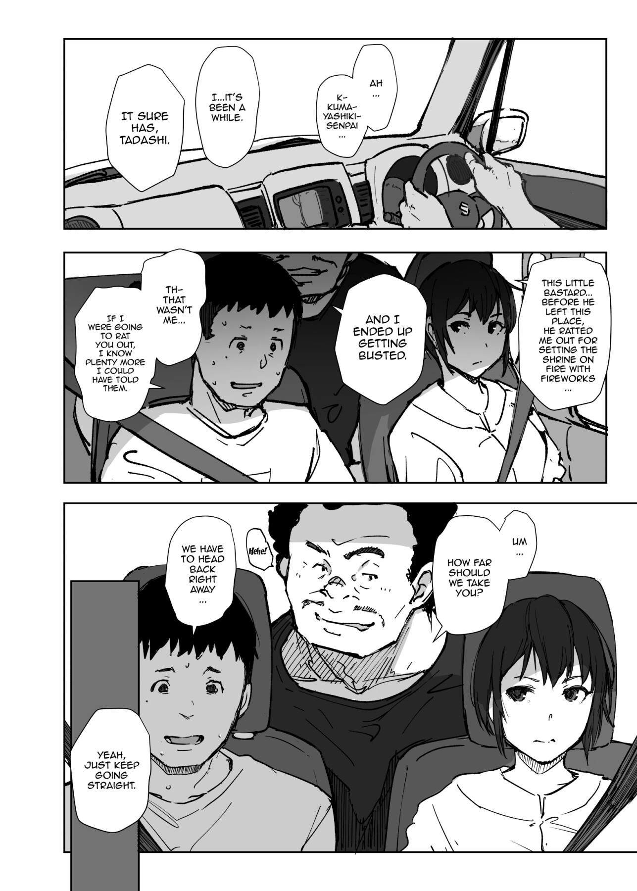hentai manga The Problematic Senpai From My Hometown VS My Wife